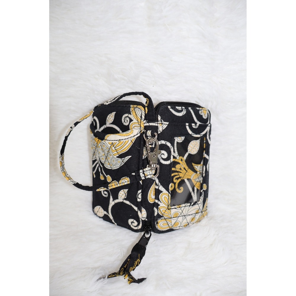Vera Bradley All In One Wristlet Wallet in Yellow Bird